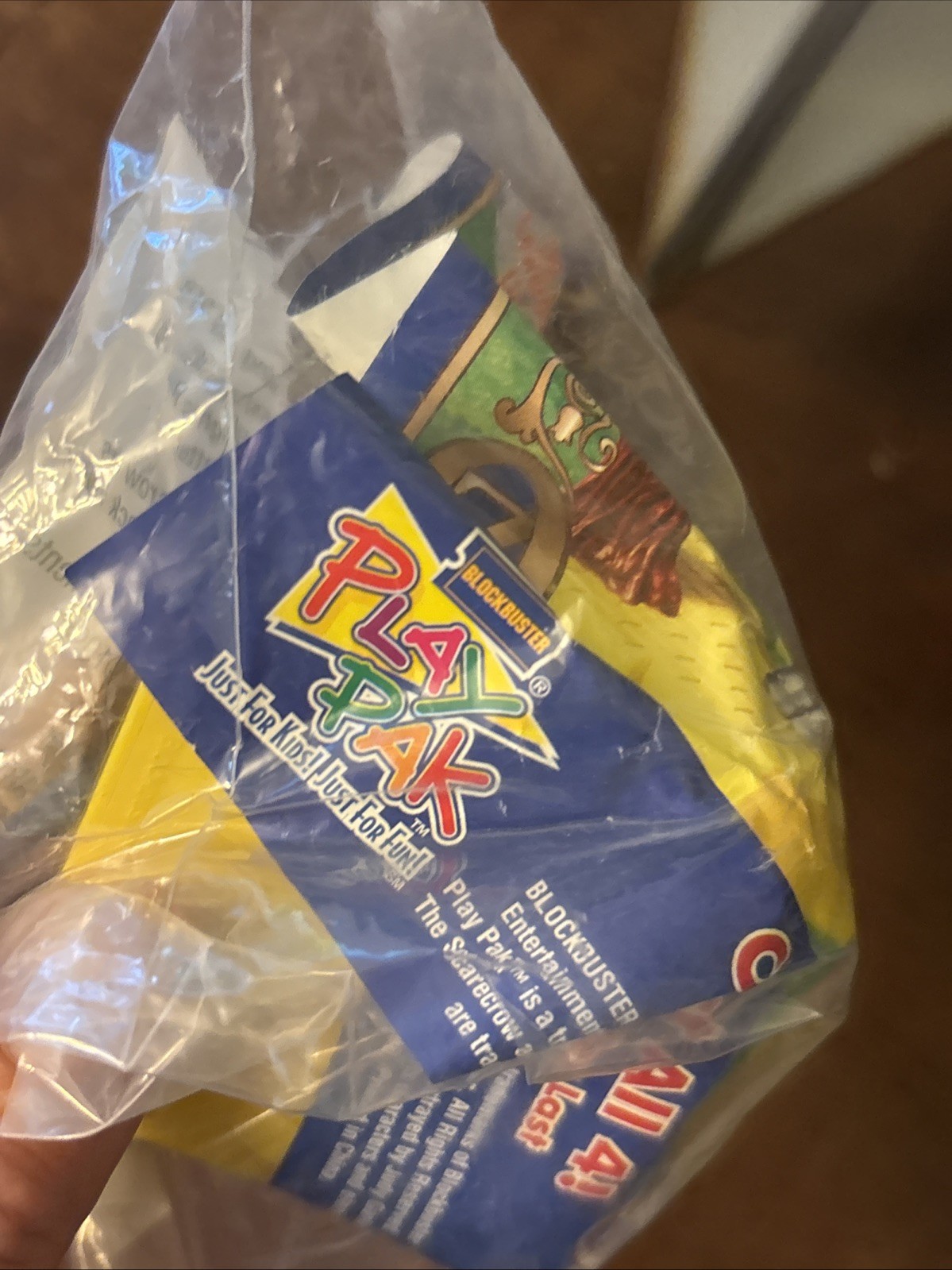 WIZARD OF OZ BLOCKBUSTER VIDEO EXCLUSIVE PLAY PAK 1998 DOROTHY FIGURE - SEALED