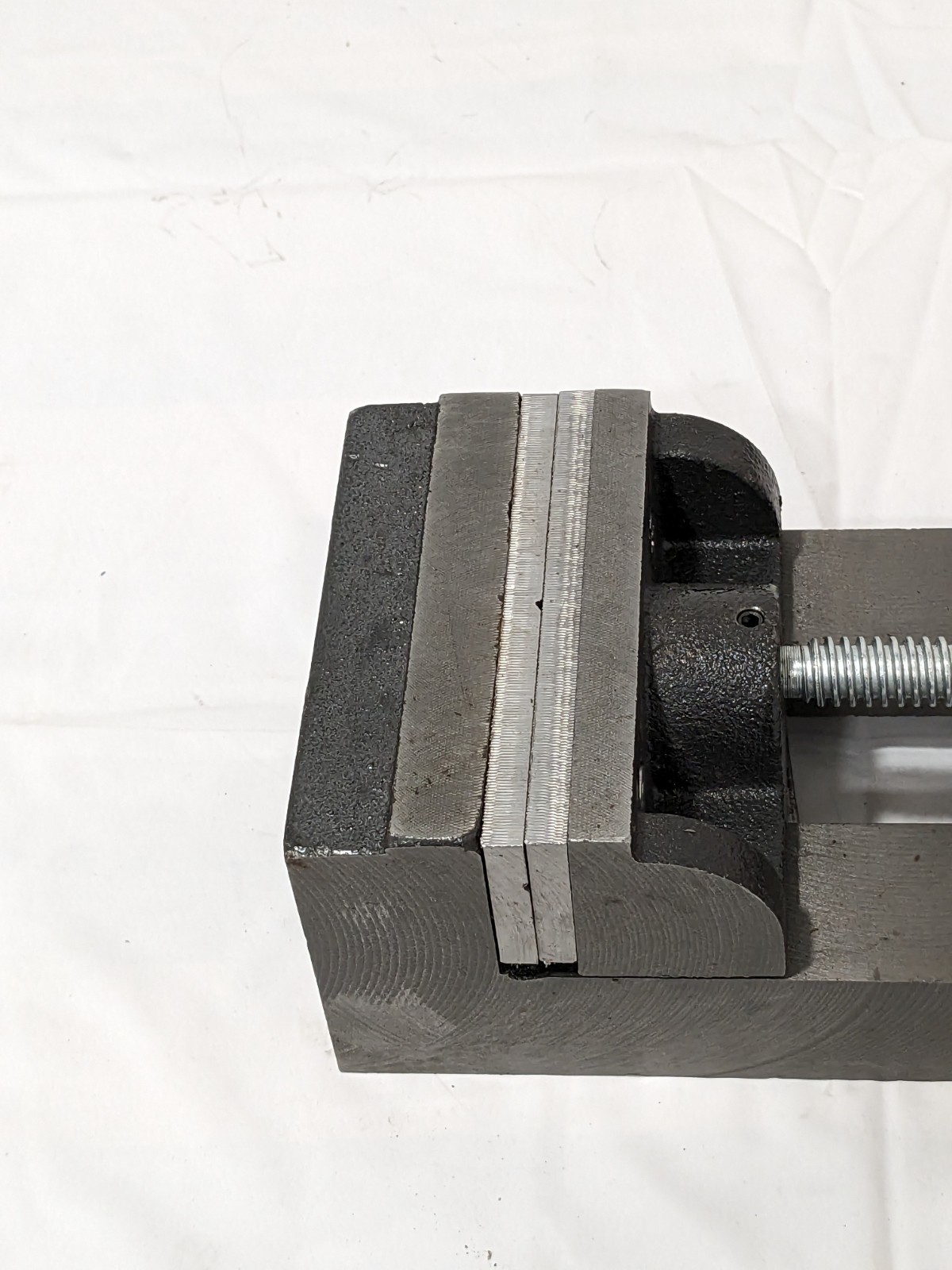 Horizontal Drill Press Vise: 4-1/2" Jaw Width, 3-3/4" Jaw Opening 428-7404