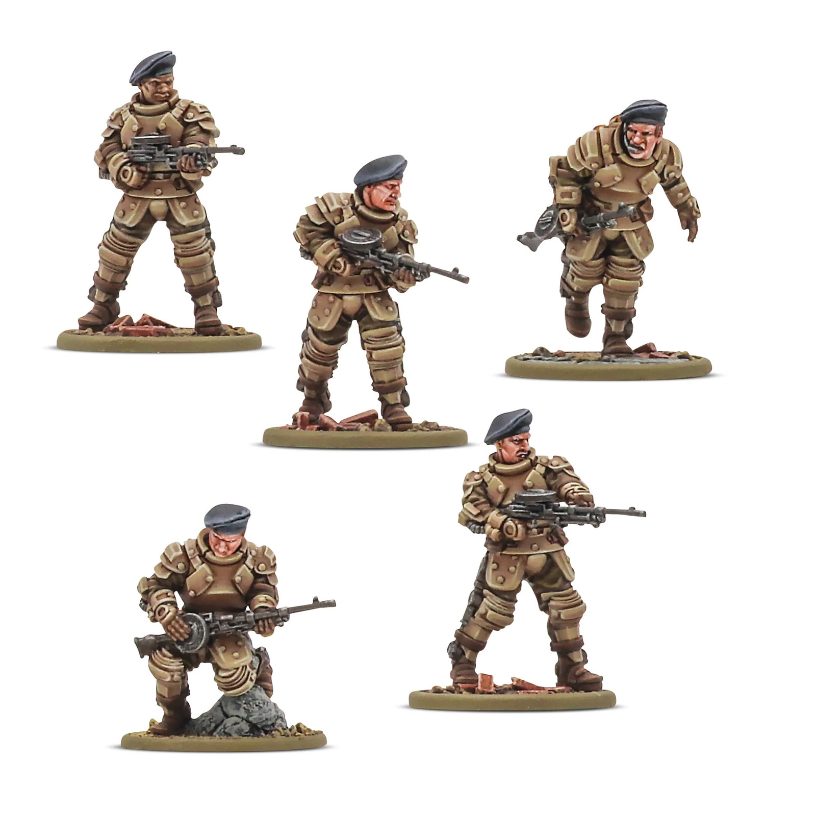 Konflikt '47 British Commonwealth Starter Army with Automaton, Mechs & Dice