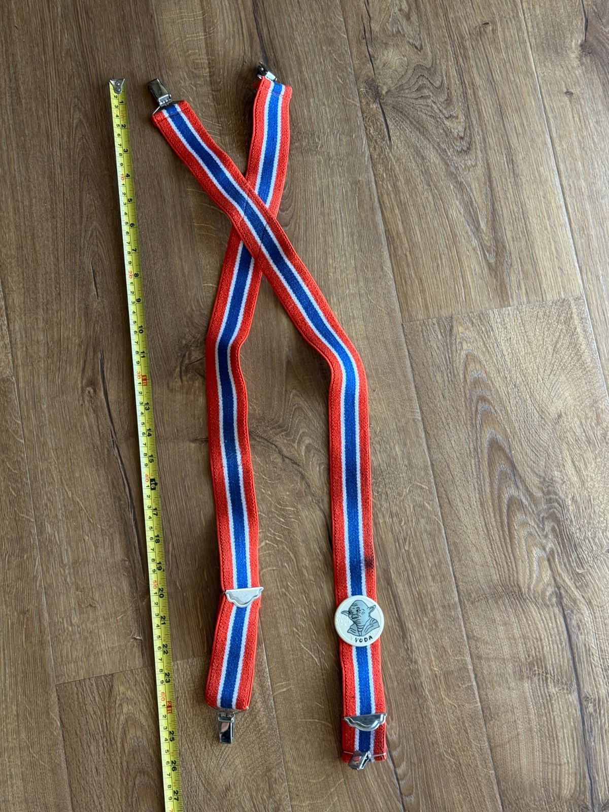 Vintage Empire Strikes Back Yoda Suspenders RARE Very Good Condition