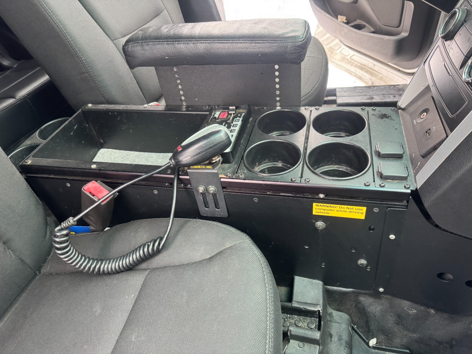 Havis center console Ford police interceptor utility - USED