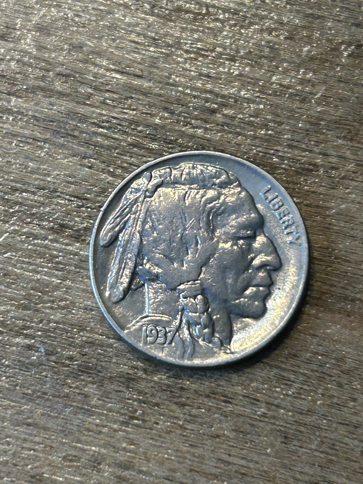1937 Buffalo Nickel XF