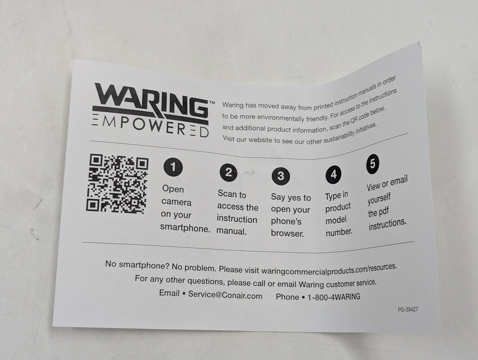 Waring CB15 Heavy Duty One Gallon 3.75HP 3-Speed Commercial Blender