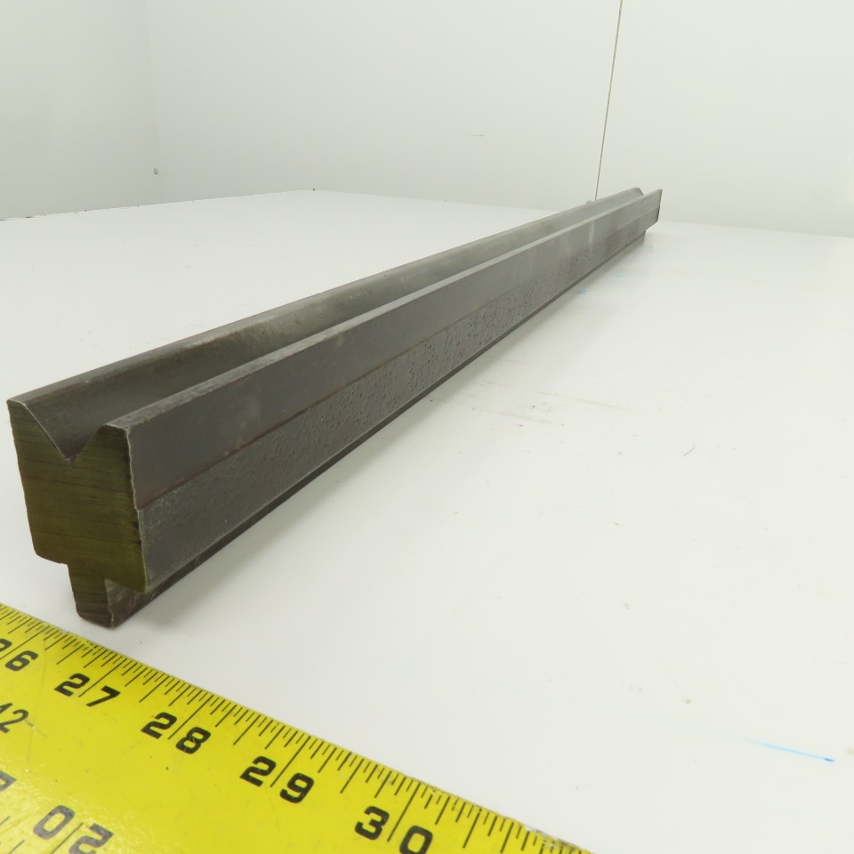 36-3/4" Press Brake Forming 90° V Angle Die Block 1/2" Tang 1-5/8"H 1-1/2" Thic