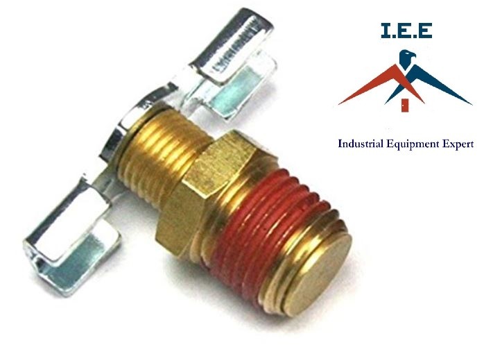 1/4" Air Compressor Drain Valve 1/4" NPT Tank Drain ROLAIR 132