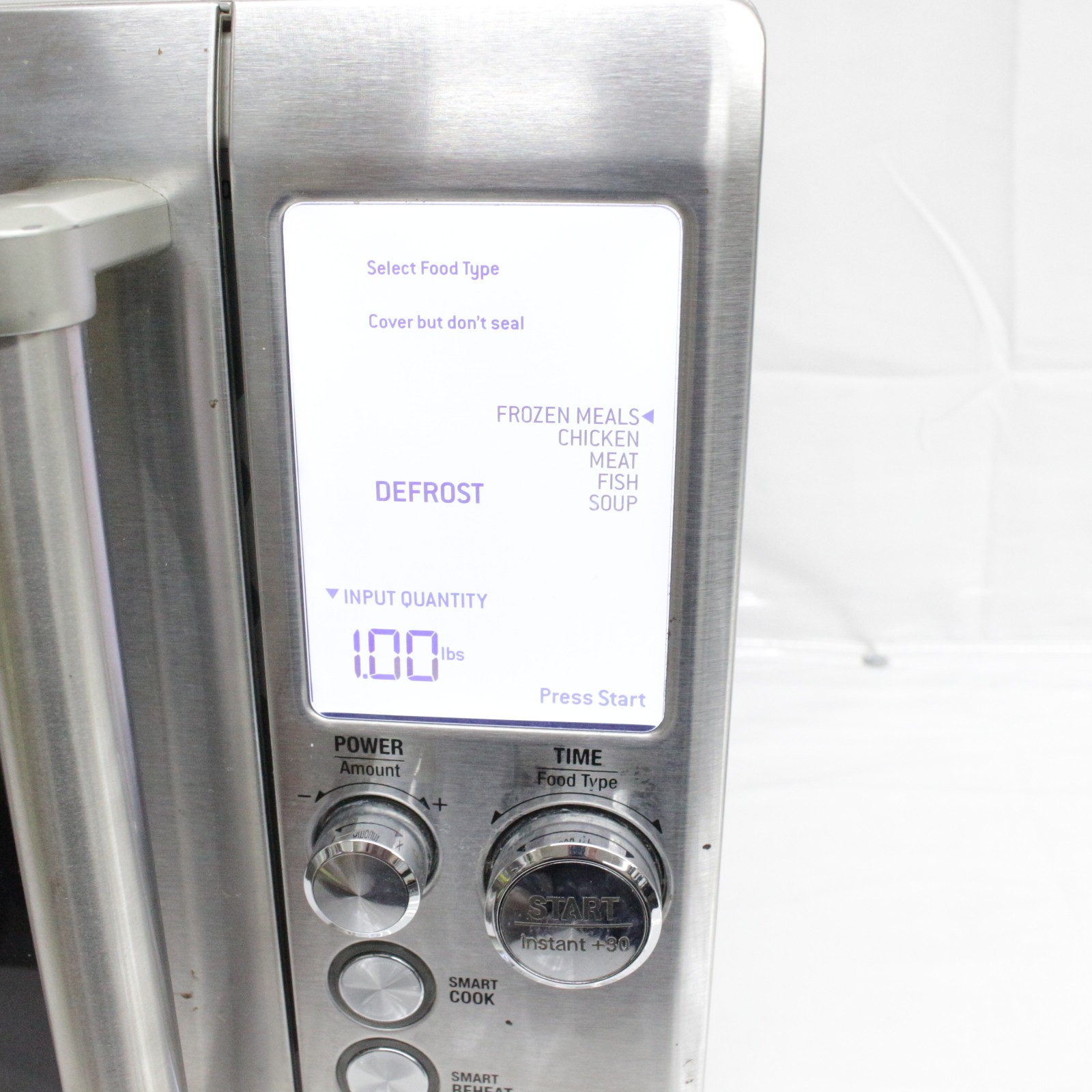 Breville BM0734XL Quick Touch Microwave Brushed Stainless Steel Silver