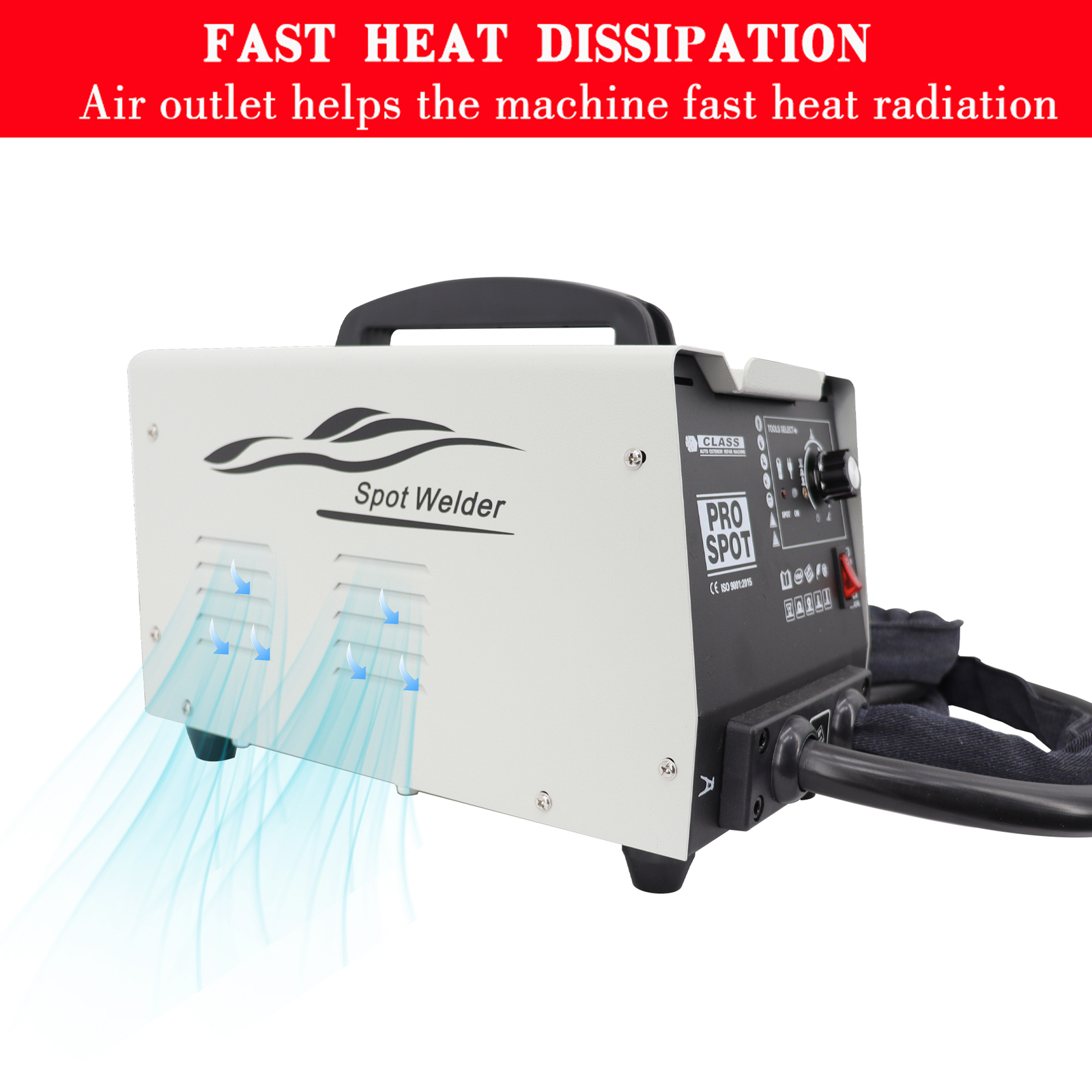 PRO 110VSpot Dent Puller Machine 1.8KW Welder 5 Modes Car Body Dent Remover Tool