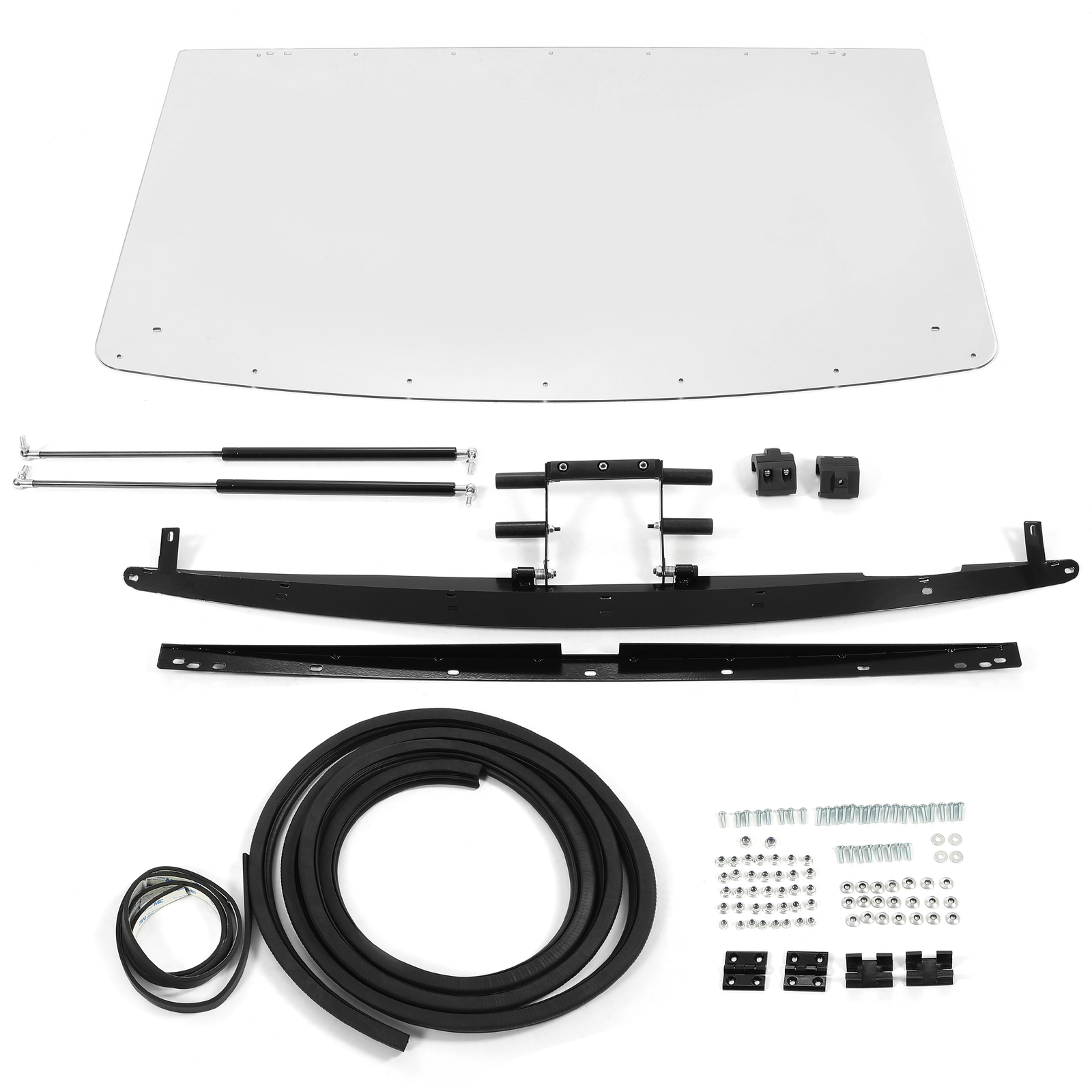 New Clear Flip Windshield For 2014-UP Polaris Ranger XP 900 Crew 2013-UP XP 900