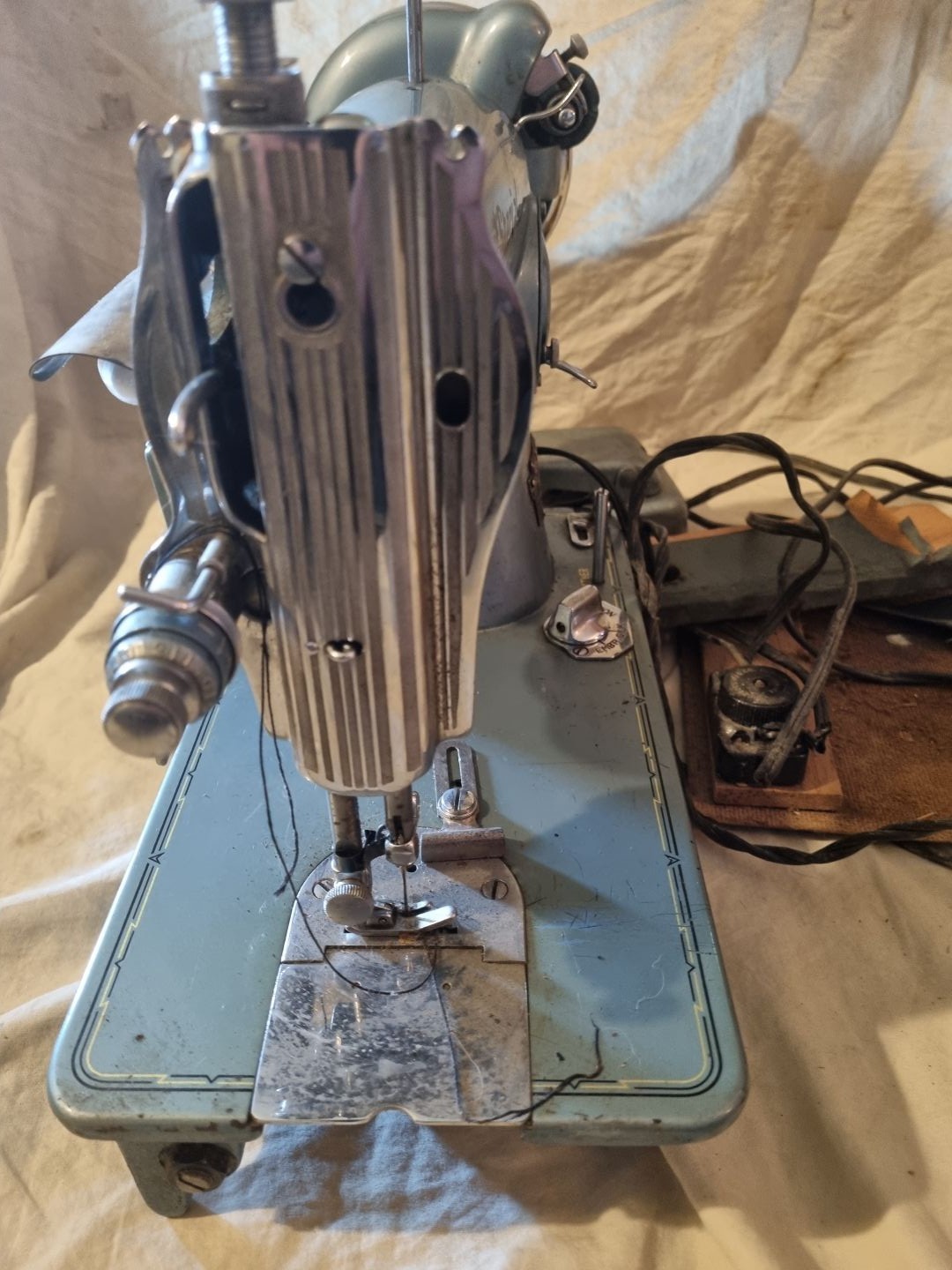 Vintage Sewing Machine Super Deluxe Precision Japan