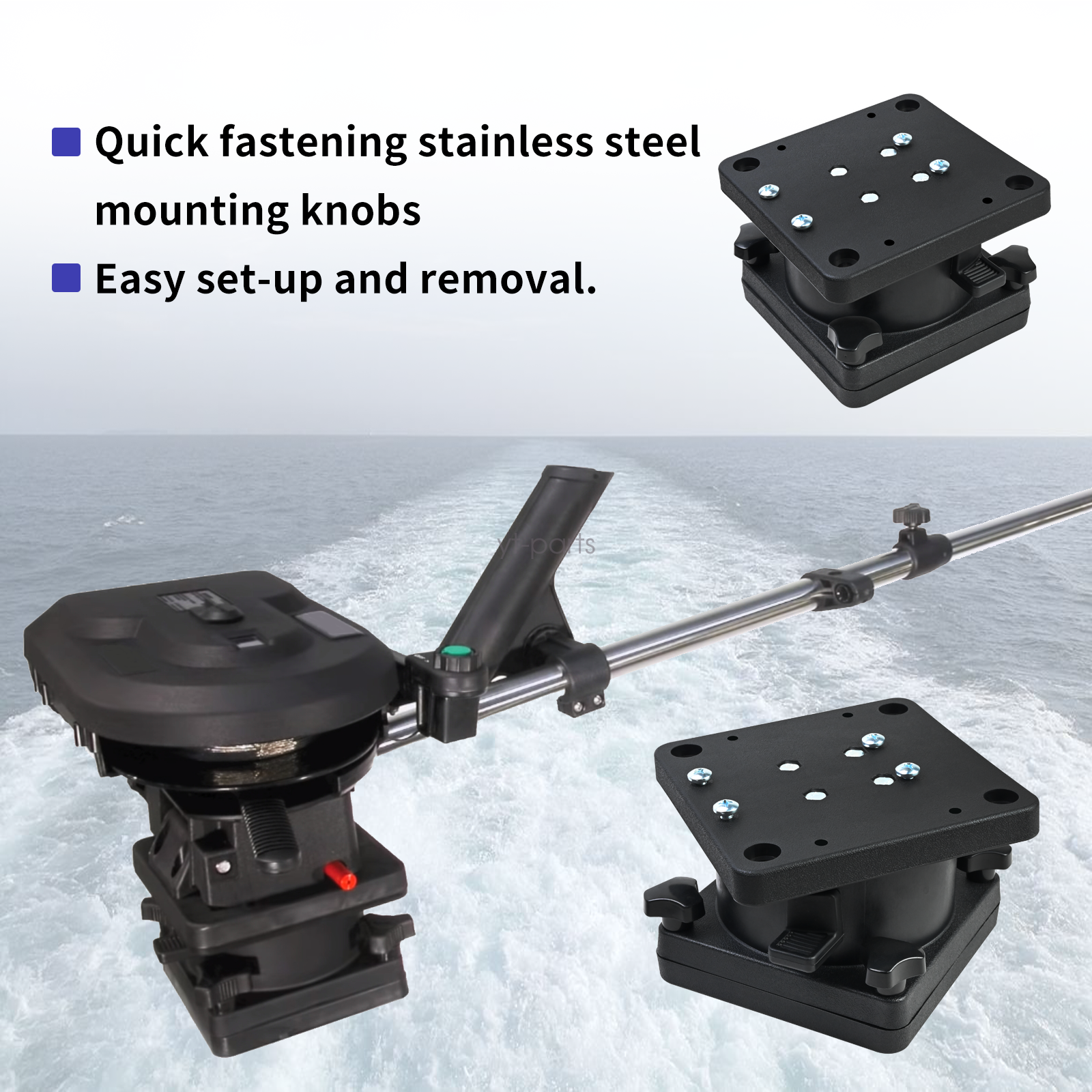 1026 Swivel Pedestal Mount for All Downrigger Models Fit for Scotty