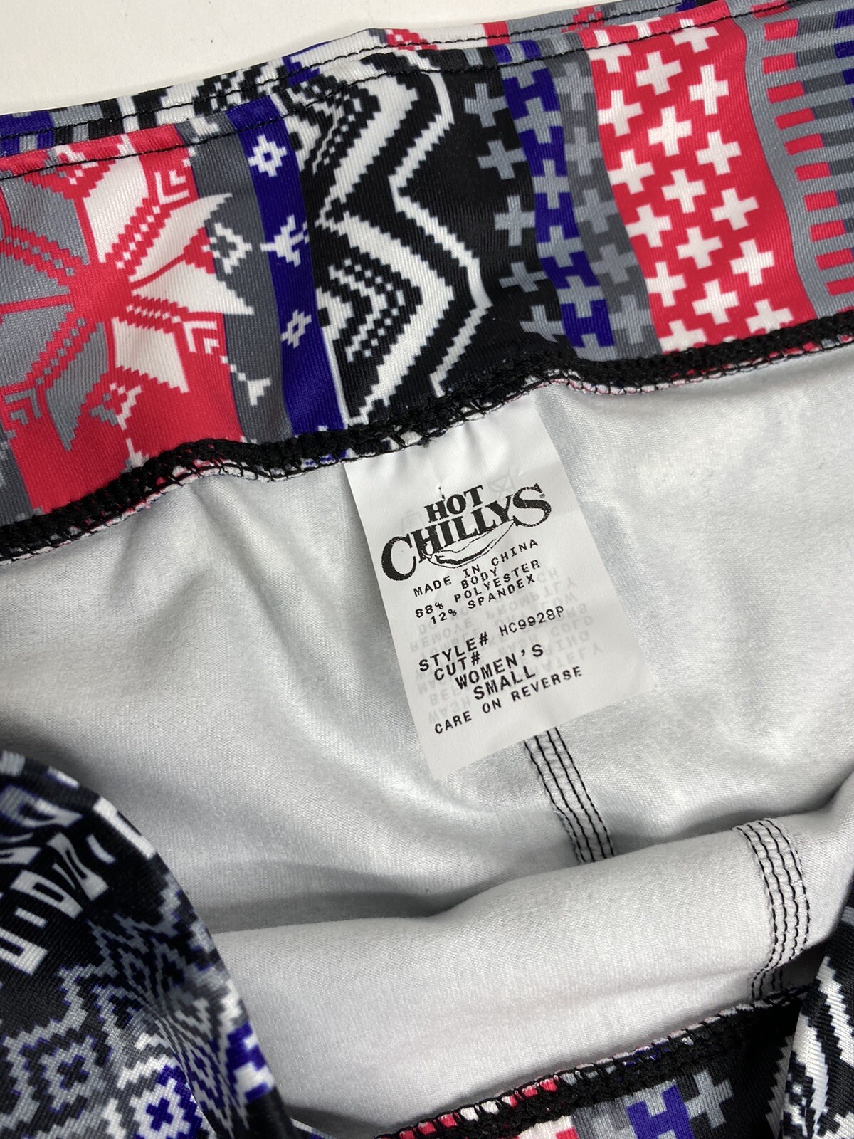 Women’s Hot Chillys Fiesta Micro-Elite Chamois Base Layer Pants •Size S *NWT