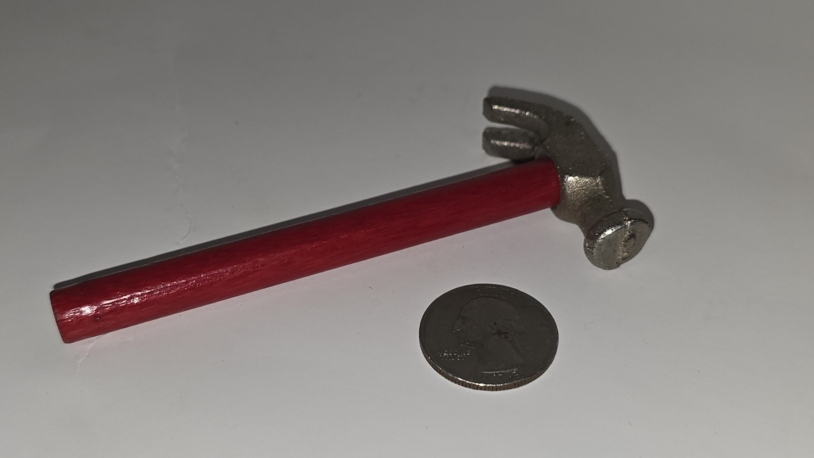 Vintage Tiny Small Mini Toy Pocket Salesman Sample Miniature Claw Hammer E8
