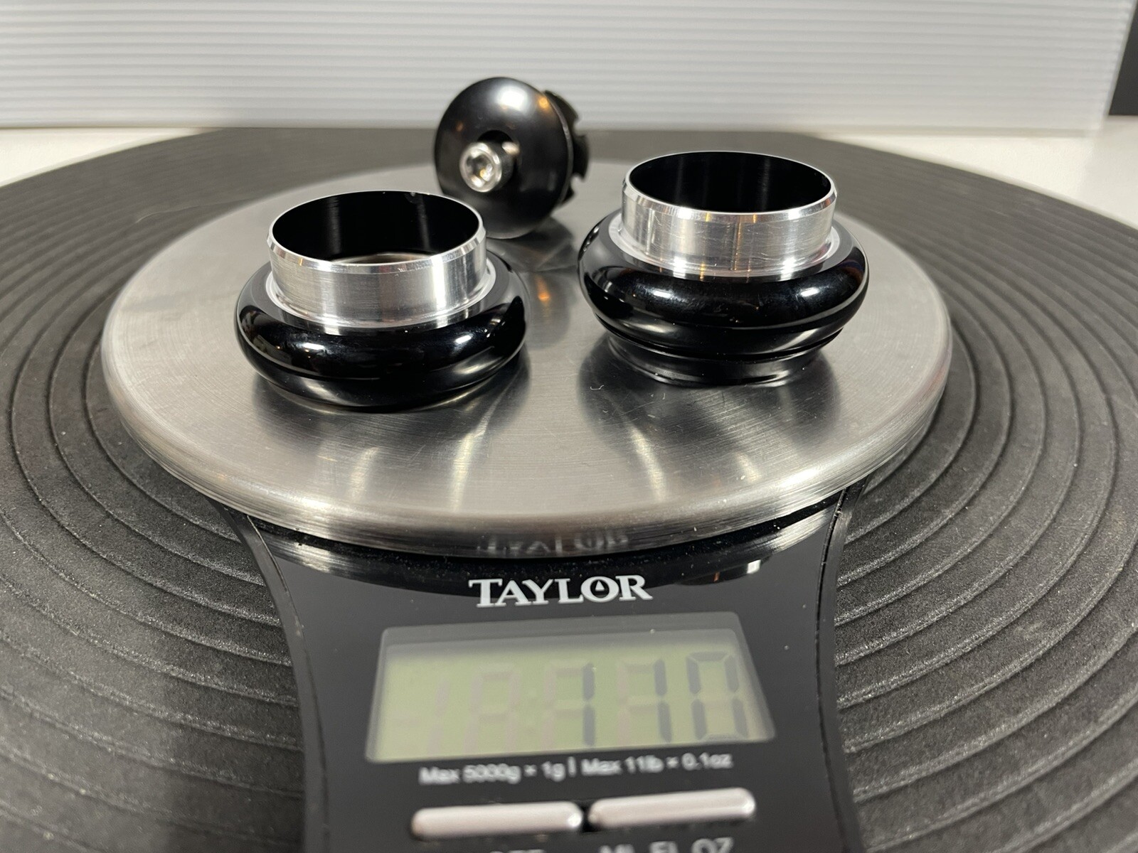 1 1/8” Threadless Klunker Conversion Headset With Spacers Old School BMX BLACK!