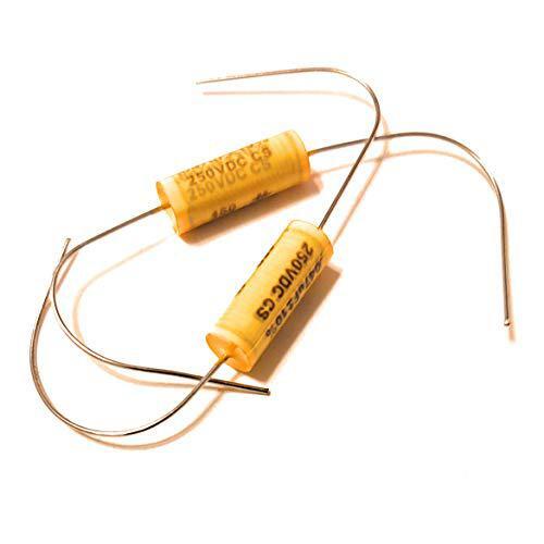 2 x .047uf 250v CDE Mallory 150M Guitar Tone Capacitors
