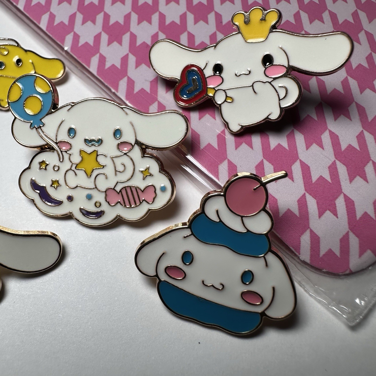 Cinnamoroll Enamel Pins New Never Worn Lot Of 5!!