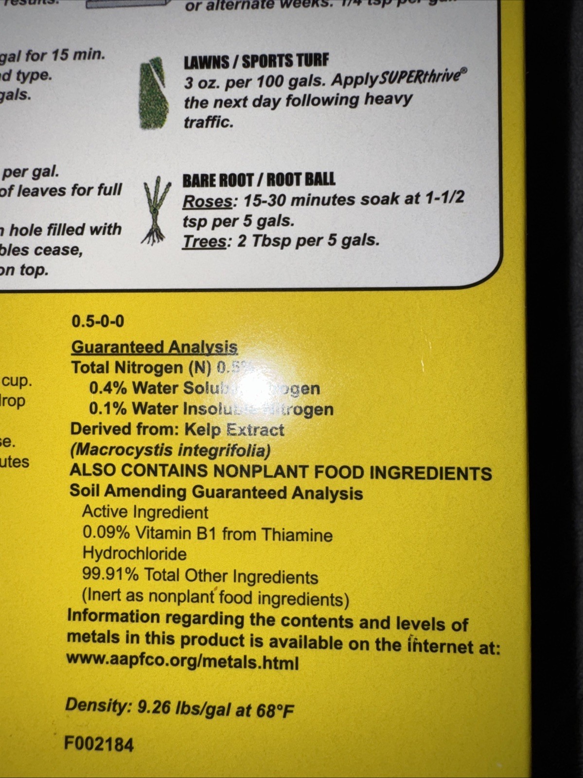 Superthrive Liquid Plant Fertilizer - 4oz.