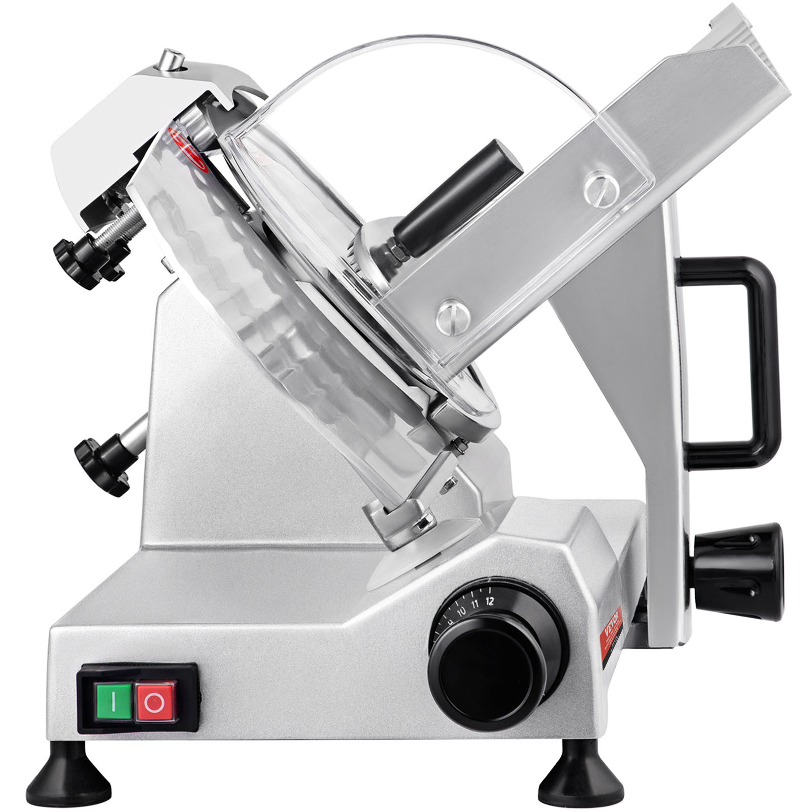 VEVOR Commercial Electric Meat Slicer Deli Food Cutter 8in Blade 200W 350-400RPM