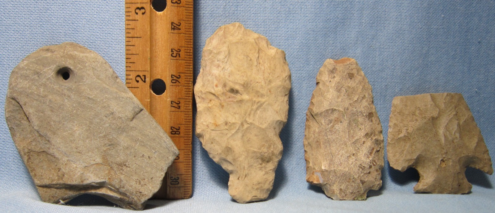 Group of Authentic Native American ARROWHEAD Point Tool ~ Northern Michigan