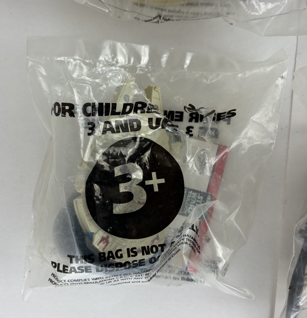 Star Wars Trilogy Taco Bell Toys 1996 Yoda Cup Topper Pizza Hut Episode 1