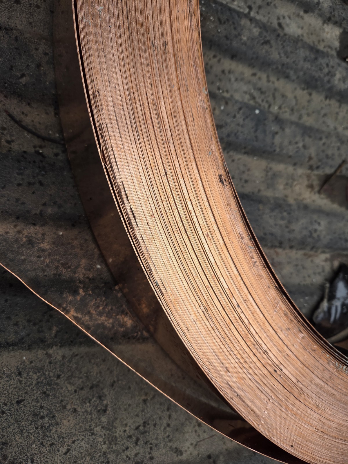 1 Kilo Hand Poured Solid Copper Bullion Bar .999 Pure Fine Copper Kg Ingot