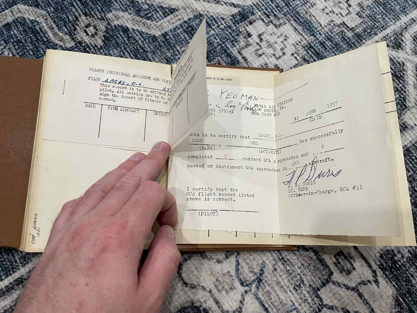 BIG GROUPING to a WW2 WWII USN US Navy Pilot - Donald R. Lacey Books & Documents