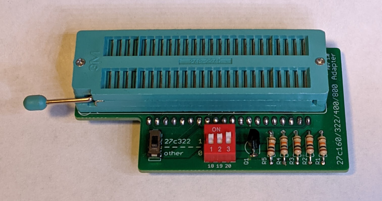 27C322 27C160 27C800 27C400 Adapter for TL866 PLUS Minipro EPROM Programmer KIT