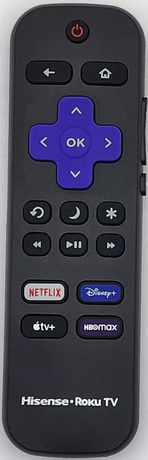 QTY 2 Original Hisense Roku TV Remote Control Compatible w/ All Hisense Roku TVs