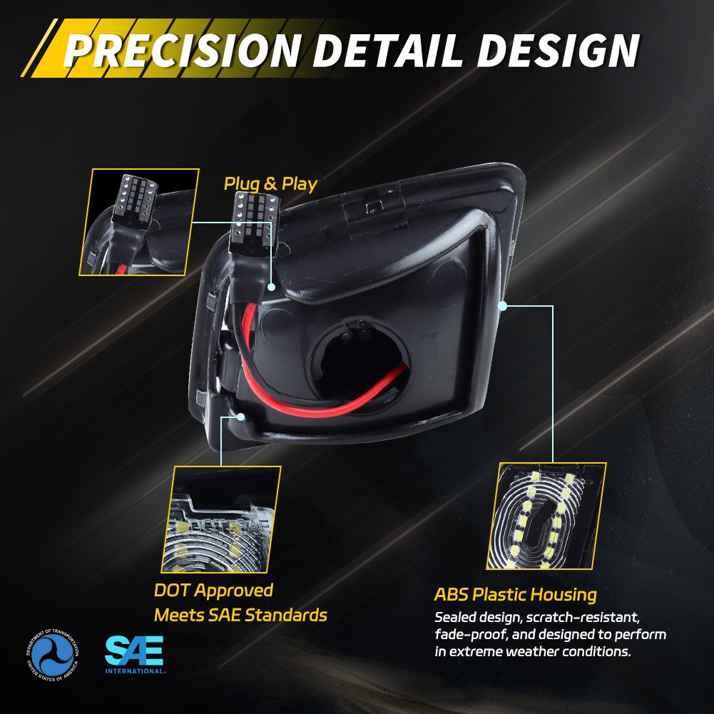 2X White LED License Plate Lights For 98-05 VW Beetle & 03-05 Beetle Convertible