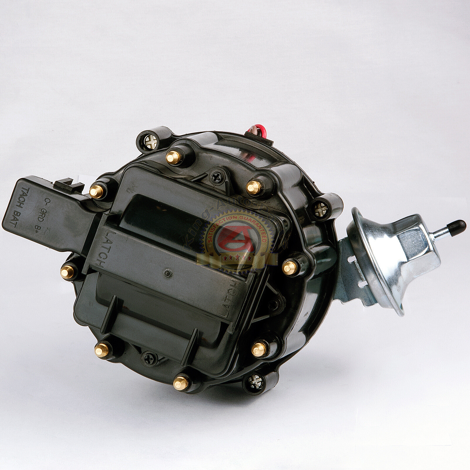 Chevy SBC HEI Distributor 65K Ignition Black Cap 283 305 327 350 400 Small Block