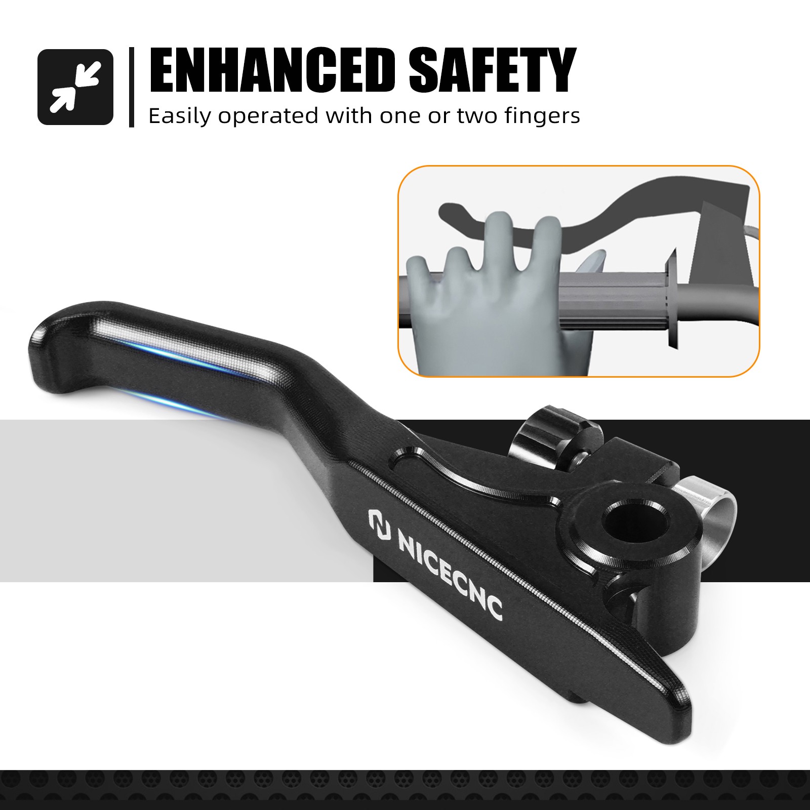 Shorty Brake Clutch Lever Kit For KTM 250 300 SX XC XC-W XCF XCF W EXC 2014-2023