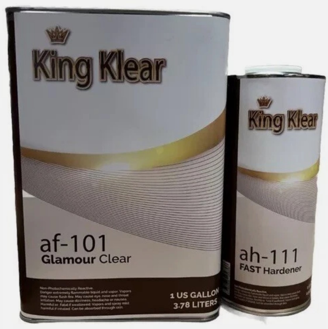 HIGH GLOSS & SOLIDS PROFESSIONAL CLEAR COAT GALLON WITH MEDIUM ACTIVATOR 4:1