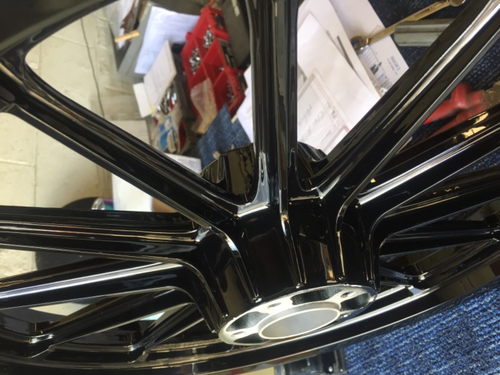 Harley Dyna Mag Wheels 16 rear19 Front 2000 to 2017 Includes 25 mm & 1"'bearings