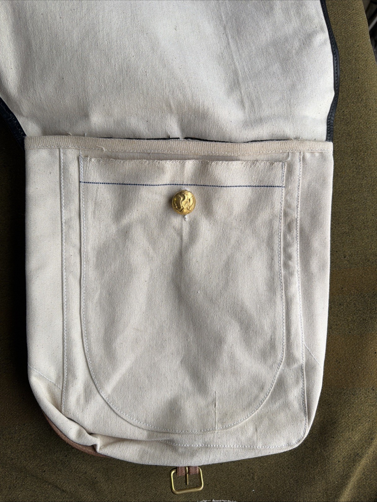 US M1874 Haversack with "US" Stencil