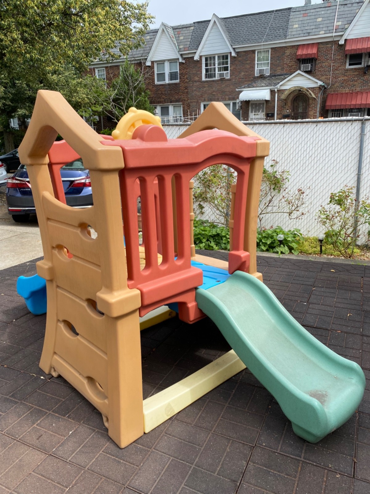 Vintage Step 2 Play Up Double Slide Playhouse Toddlers Inc Allen/Hex Head Wrench