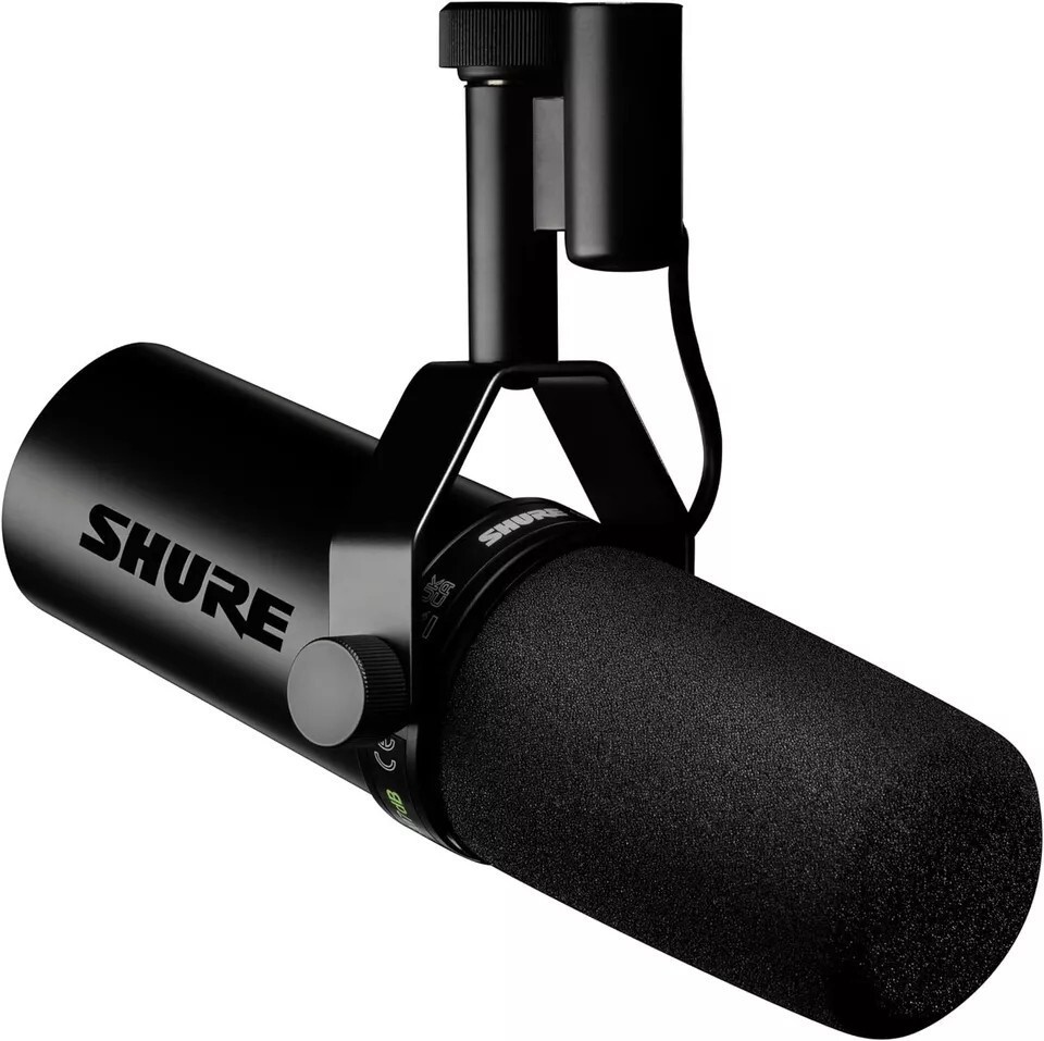Shure SM7dB Dynamic Microphone Built In Preamp Streaming Podcast Recording NEW