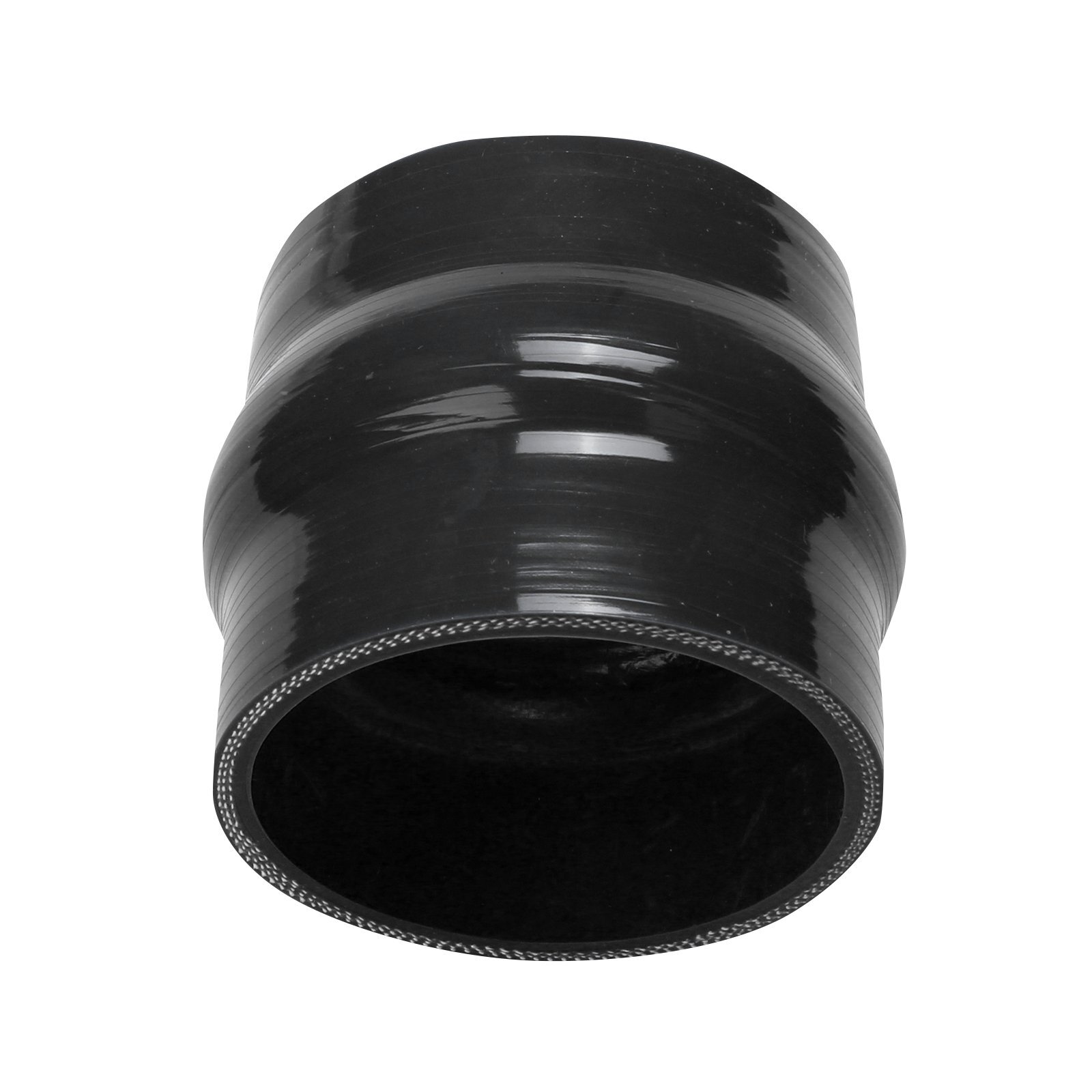 102mm 4" inch Hump Straight Silicone Hose Intake Coupler Tube Pipe Black+T Clamp