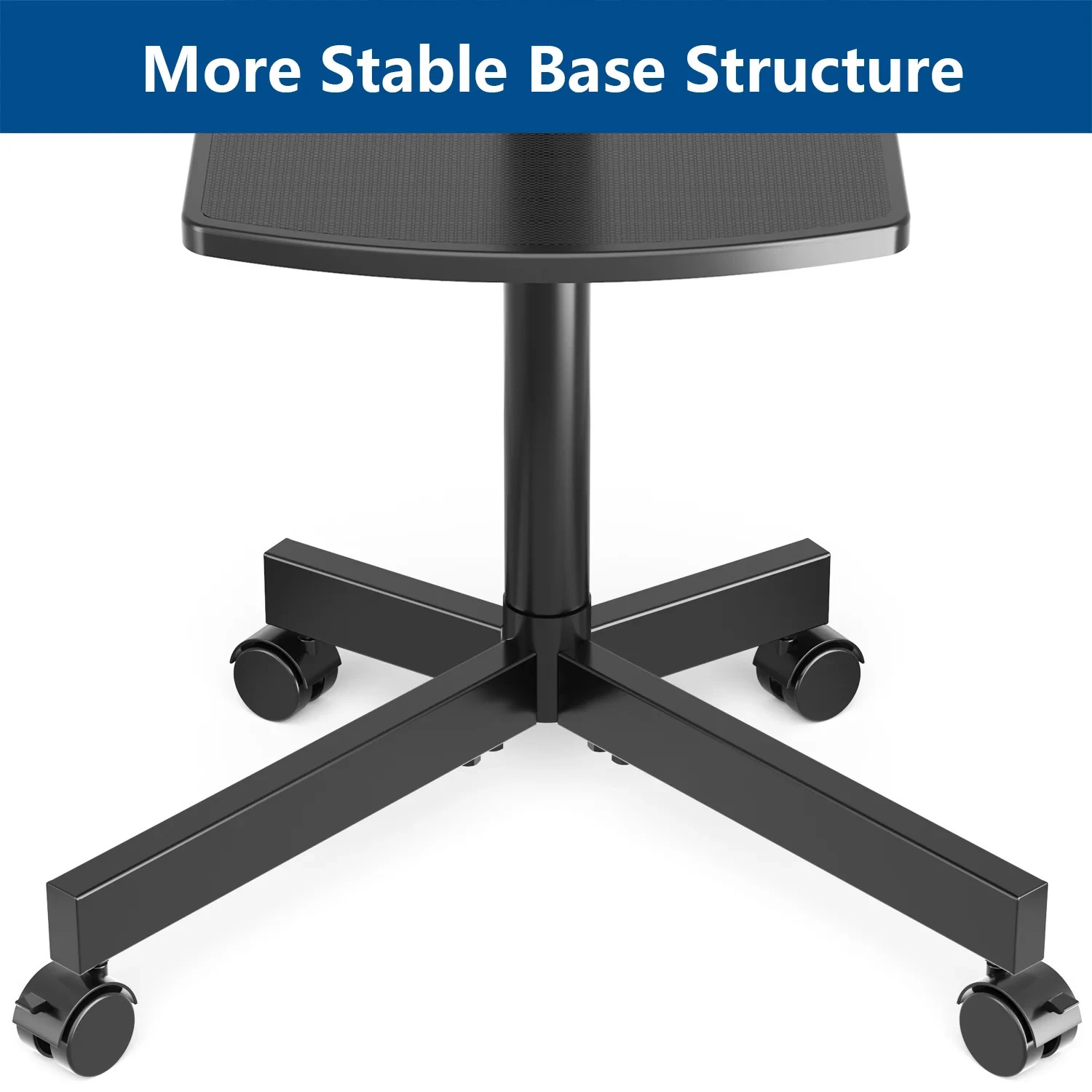 Rfiver Mobile TV Cart for 23-65 Inch TVs up to 88 lbs