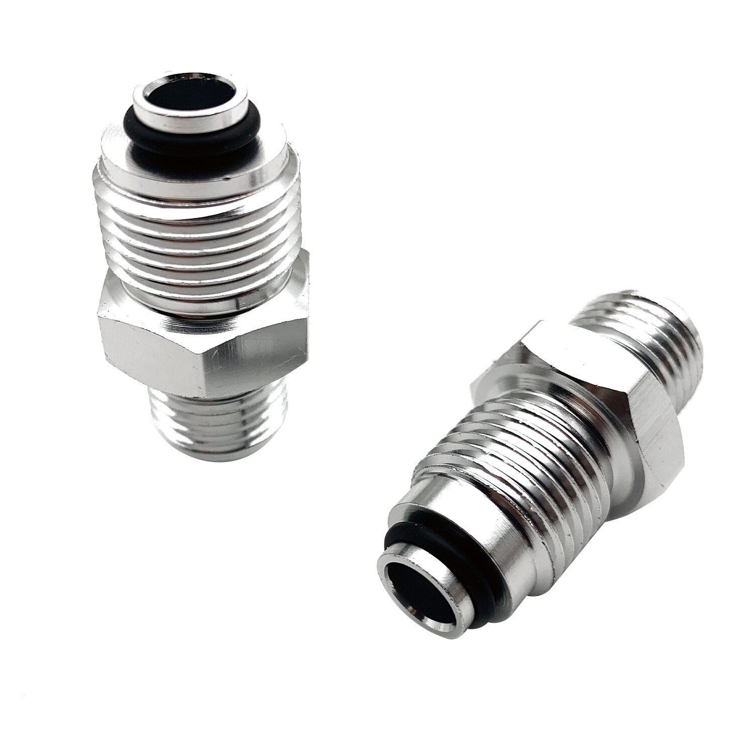 6AN POWER STEERING FITTING 16MM 1.5 AND 18MM 1.5 FOR GM HYDRO BOOST PUMP & RACK