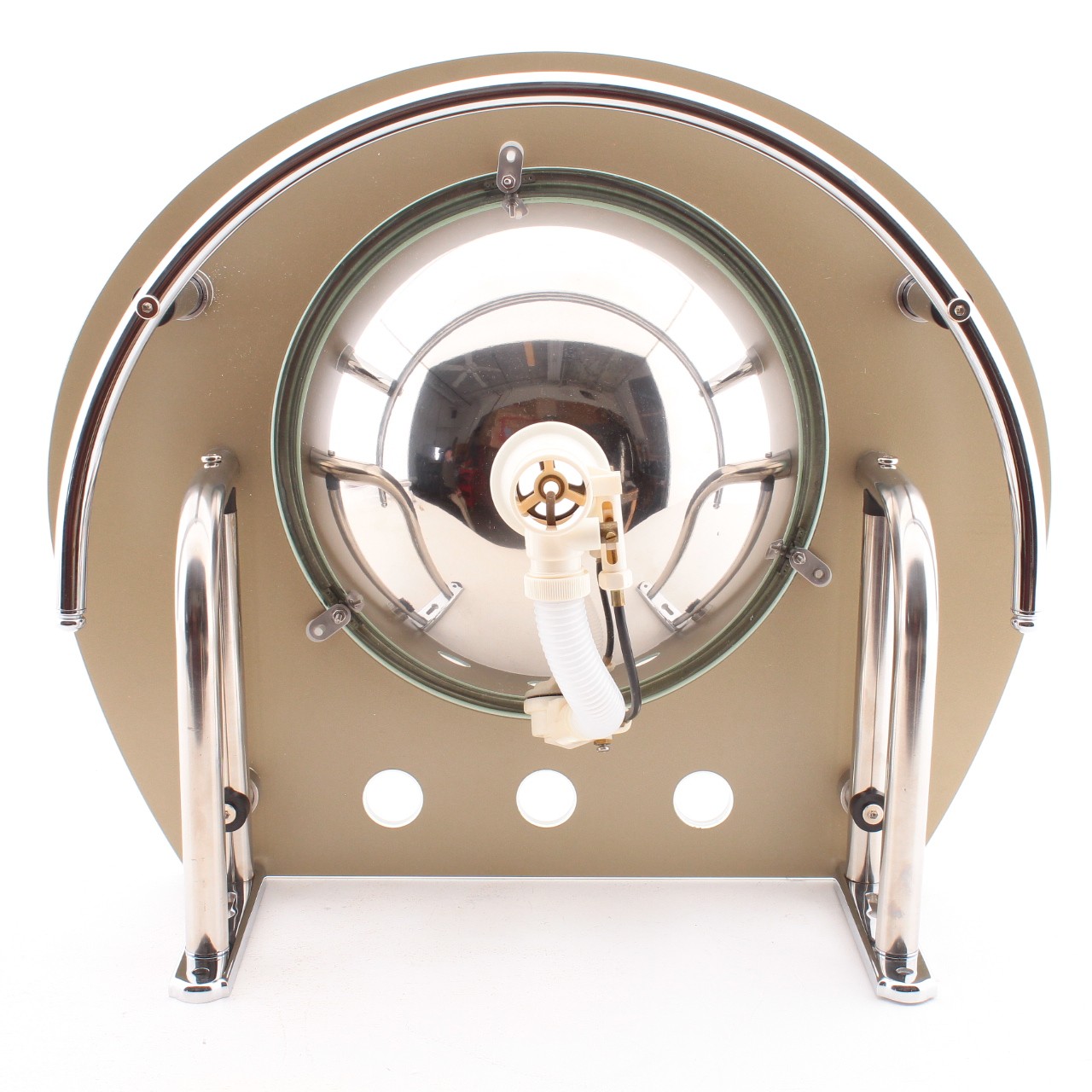 Decolav White Triangle Stainless Pedestal 3101T-P-WH