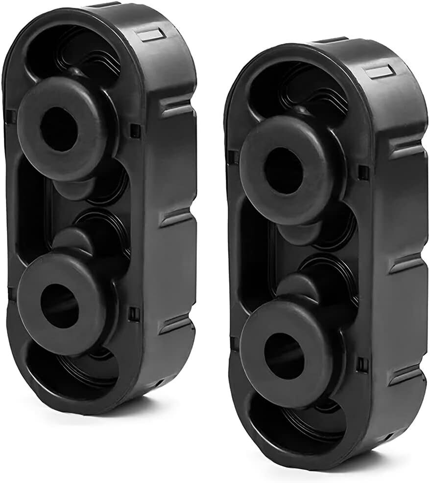 A Pair Fit GMC 99-17 Sierra 1500 2500 3500 Exhaust Hanger Insulator Mount Holder
