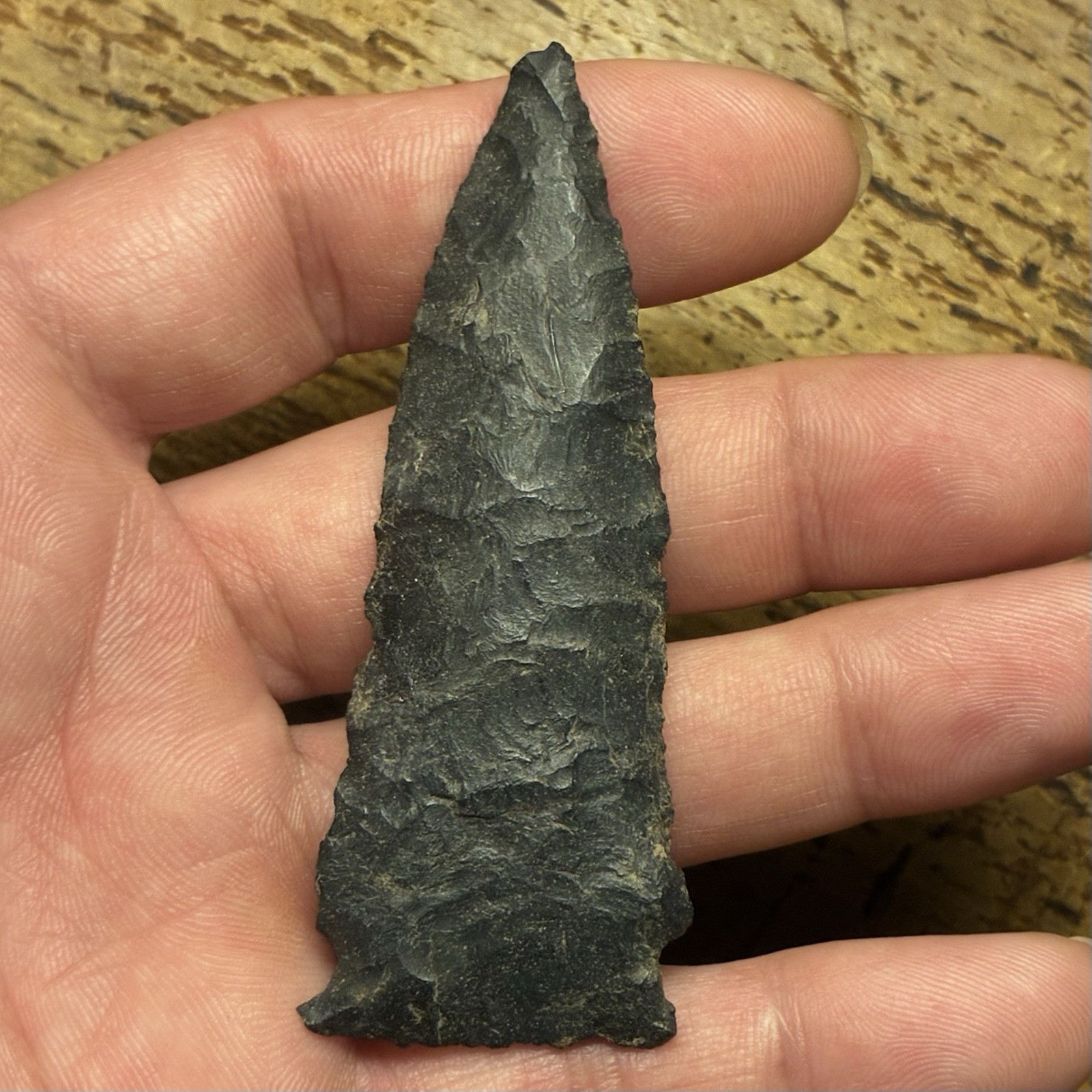 Ohio Indian Artifacts - Nice Authentic Coshocton Meadowood Point