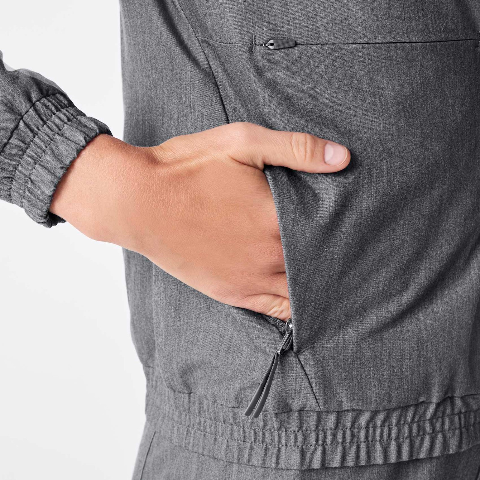 FIGS Womans Sydney Scrub Jacket Graphite --Select Size--