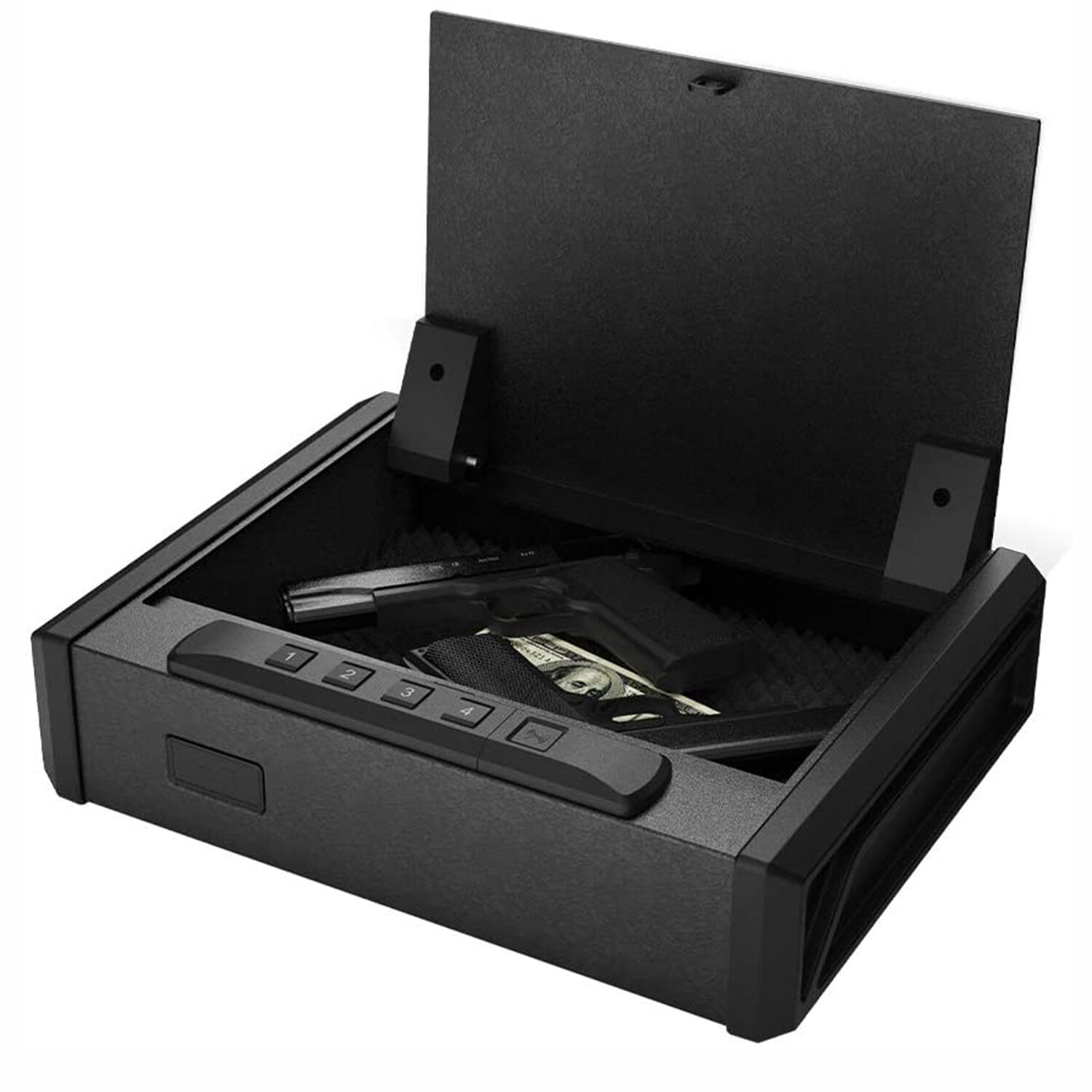 RPNB RFID Gun Safe Security Safe Quick-Access Safety , Open Box