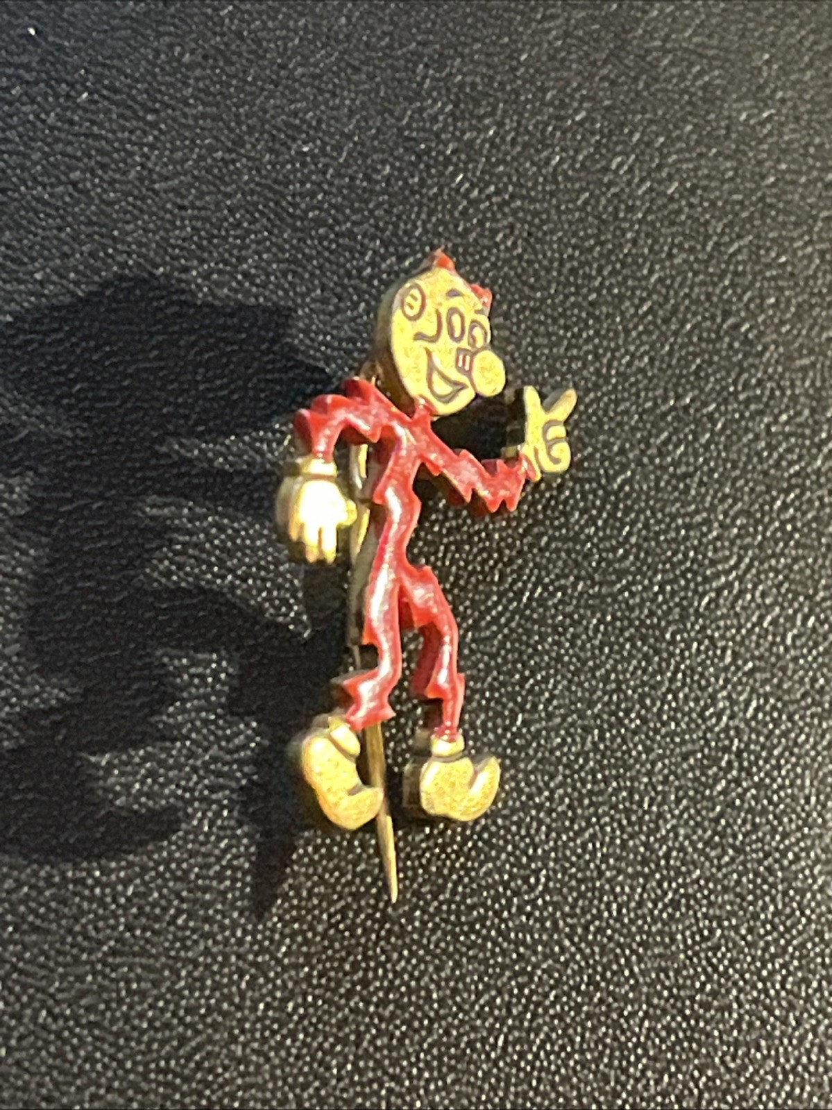 Vintage Reddy Kilowatt Electricity Promotional Metal Stick Pin USA Signed