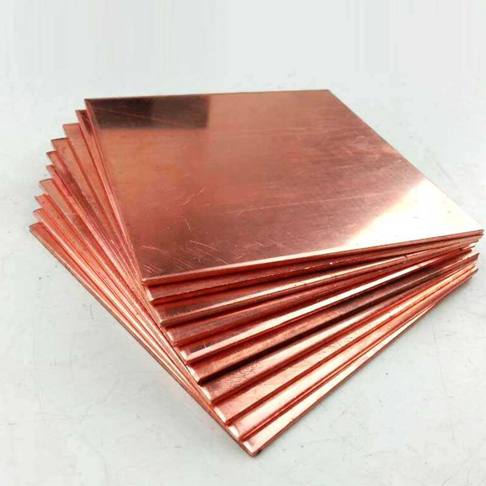 1pcs 99.9% Pure Copper Cu Metal Plate Copper Flat Stock Copper Sheet Select Size