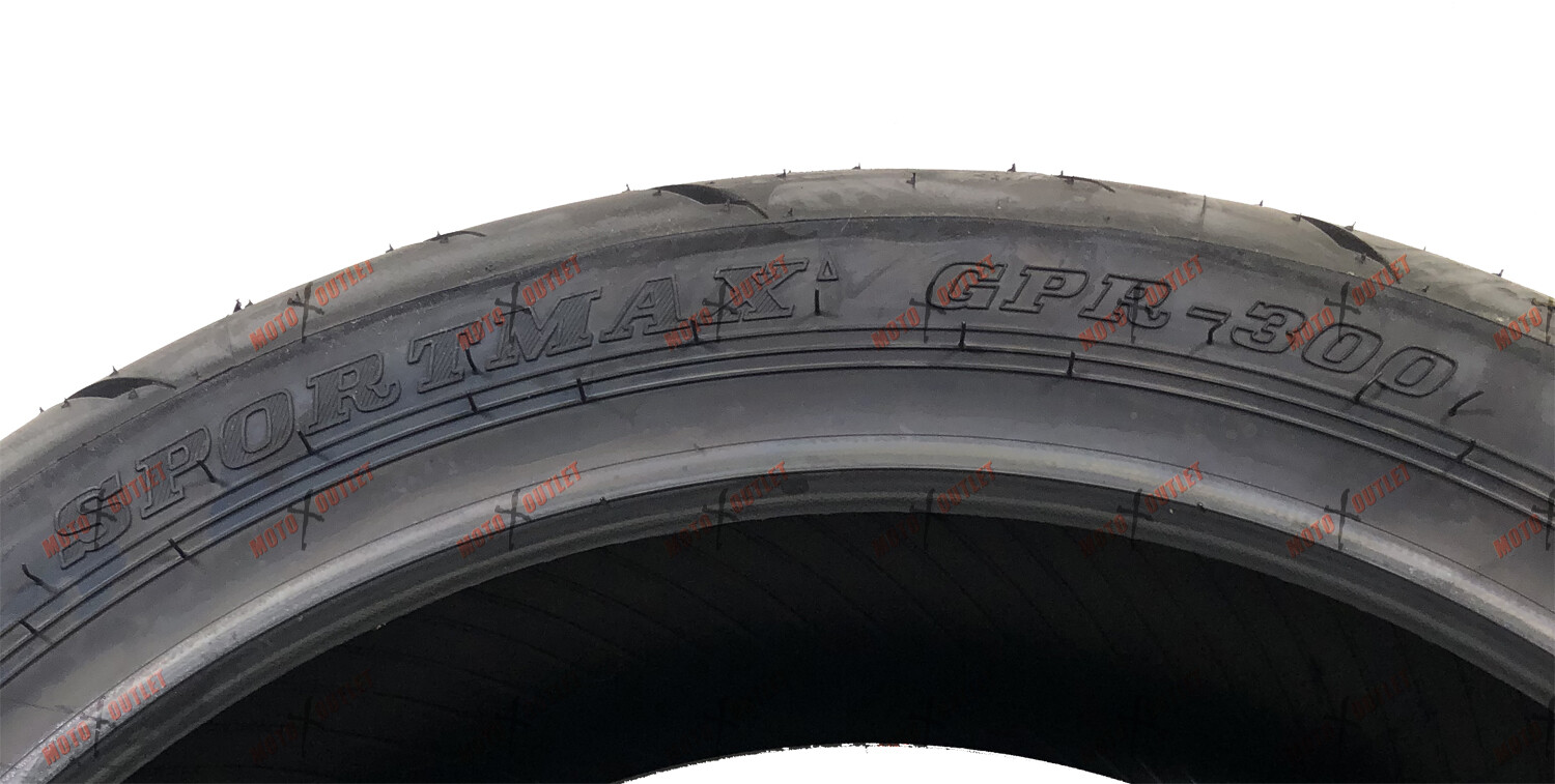 Dunlop Sportmax 190/50ZR17 120/70ZR17 Front Rear Motorcycle Tires GPR 300