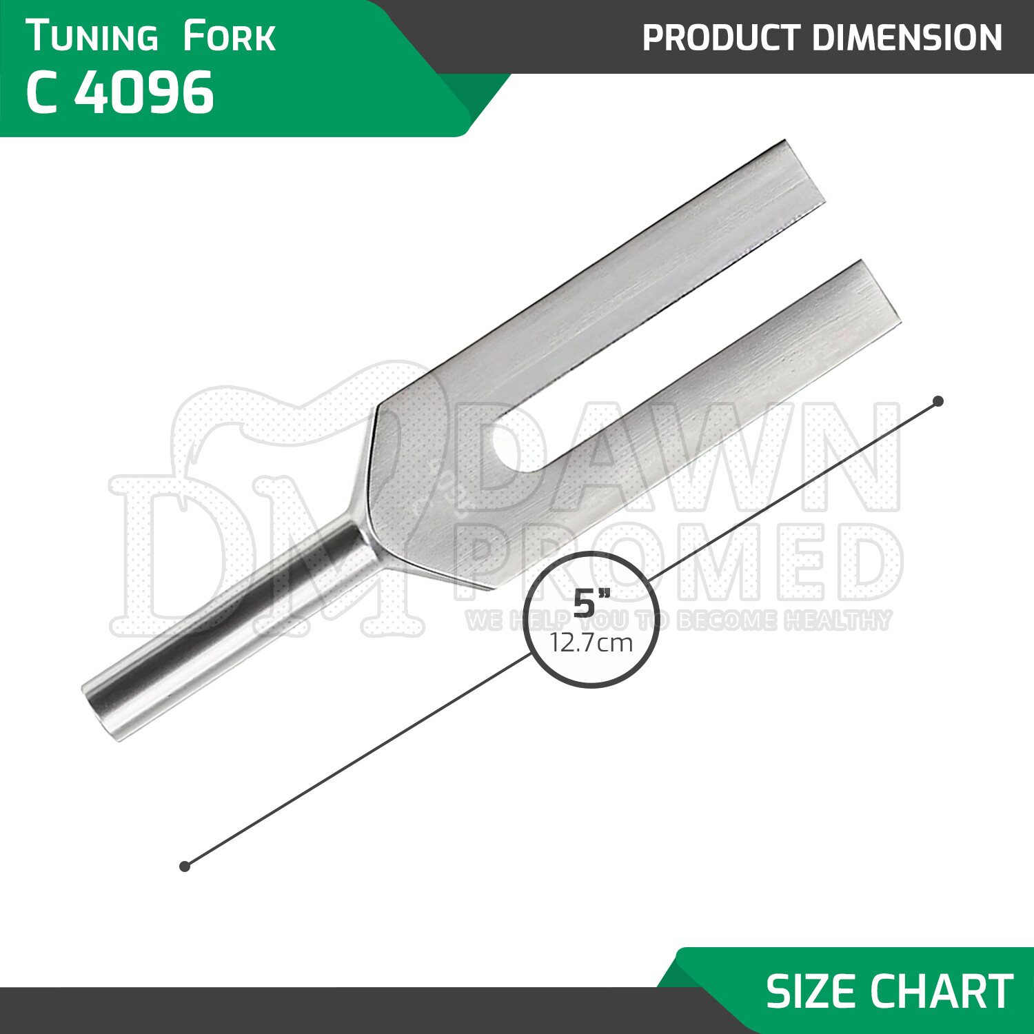 Tuning Fork Set of 7 For Healing Therapy Medical surgical diagnostic instruments