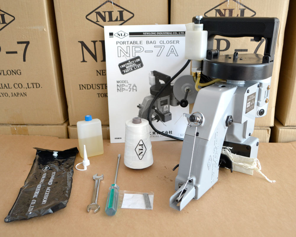 New NP-7A Newlong Industrial Japan Portable Bag Closer