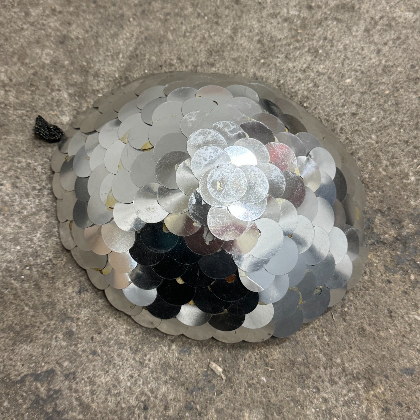 Vintage 1970s Studio-Made Sequined Showgirl Mini Cap – Movie/Stage Archival