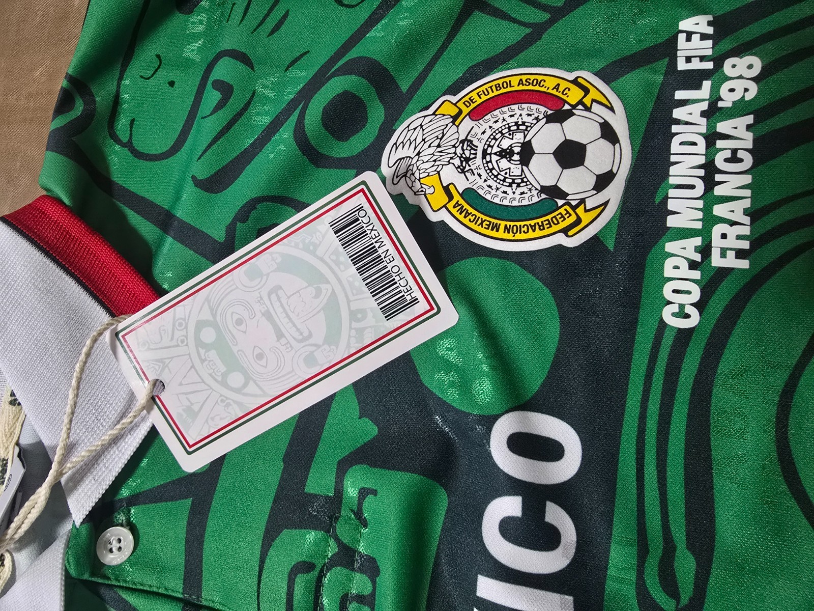 ABA Sport Mexico JERSEY Seleccion Mexicana 1998 reedicion Aba Sport Mexico